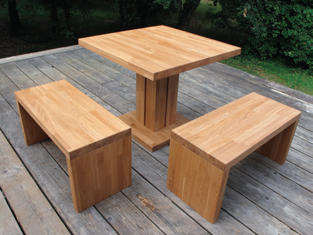 Table & Bancs design sur mesure